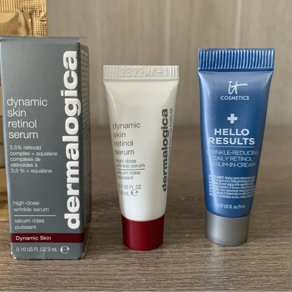 Dermalogica Dynamic Skin Retinol Serum it Cosmetic Hello Results Serum Cream